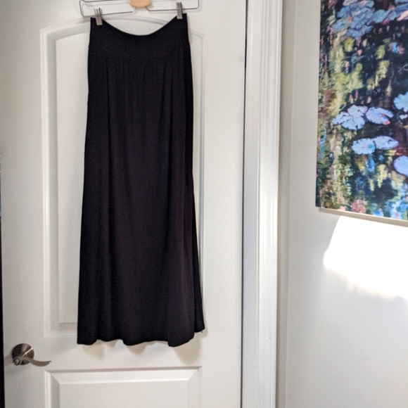 Style & Co Black Long Skirt Petite Small - Picture 4 of 7